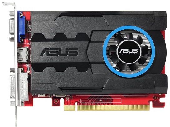 Видеокарта Asus AMD Radeon R7 240 (PCI-E 1024Mb 64bit DDR3 600/1600/HDMIx1/HDCP), R7240-1GD3