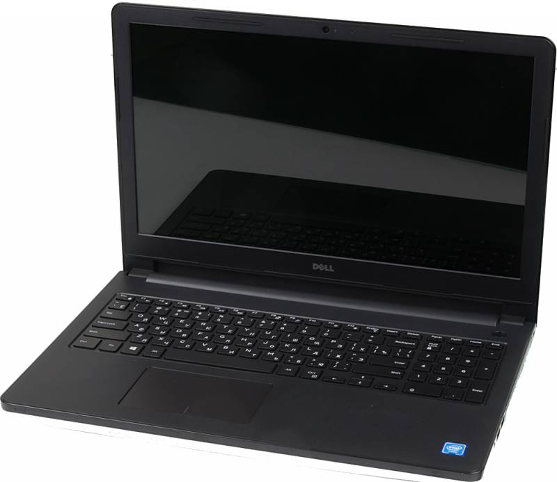 Ноутбук Dell Inspiron 3552 Celeron N3060/4Gb/500Gb/DVD-RW/Intel HD Graphics 400/15.6"/HD (1366x768)/Ubuntu/black/WiFi/BT/Cam/2700mAh