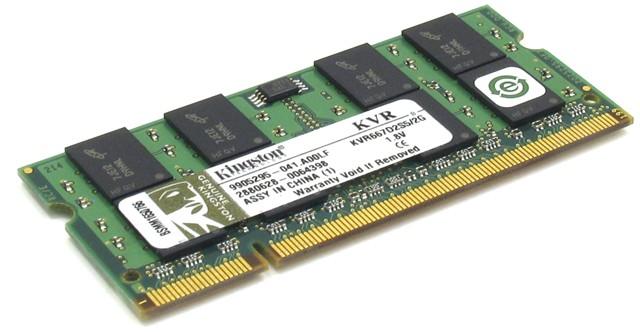 Память SO-DIMM ,2 GB,DDR2,PC5300, Kingston (KVR667D2S5/2G)