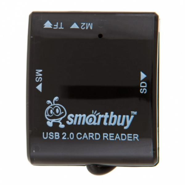 Card Reader,SmartBuy 713 , USB 2.0 ext. Black, SBR-713-K