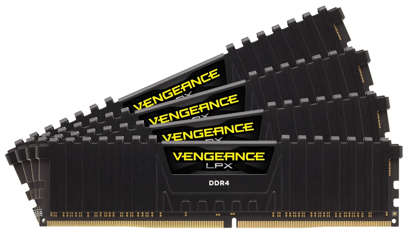 Память DDR4 4x8Gb 2400MHz Corsair CMK32GX4M4A2400C16 RTL PC4-19200 CL16 DIMM 288-pin 1.2В