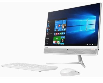 Lenovo 510-23ISH  All-In-One 23" FHD (1920x1080)  MS White G4400T 4Gb_DDR4 500G/7200 Intel HD DVD-RW KB&Mouse DOS 1Y carry-in (RUB)