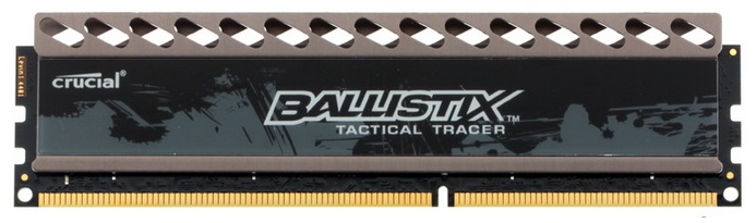 Память оперативная Crucial 8GB DDR3 1600 MT/s (PC3-12800) CL8 @1.5V Ballistix Tactical Tracer UDIMM 240pin, BLT8G3D1608DT2TXOBCEU