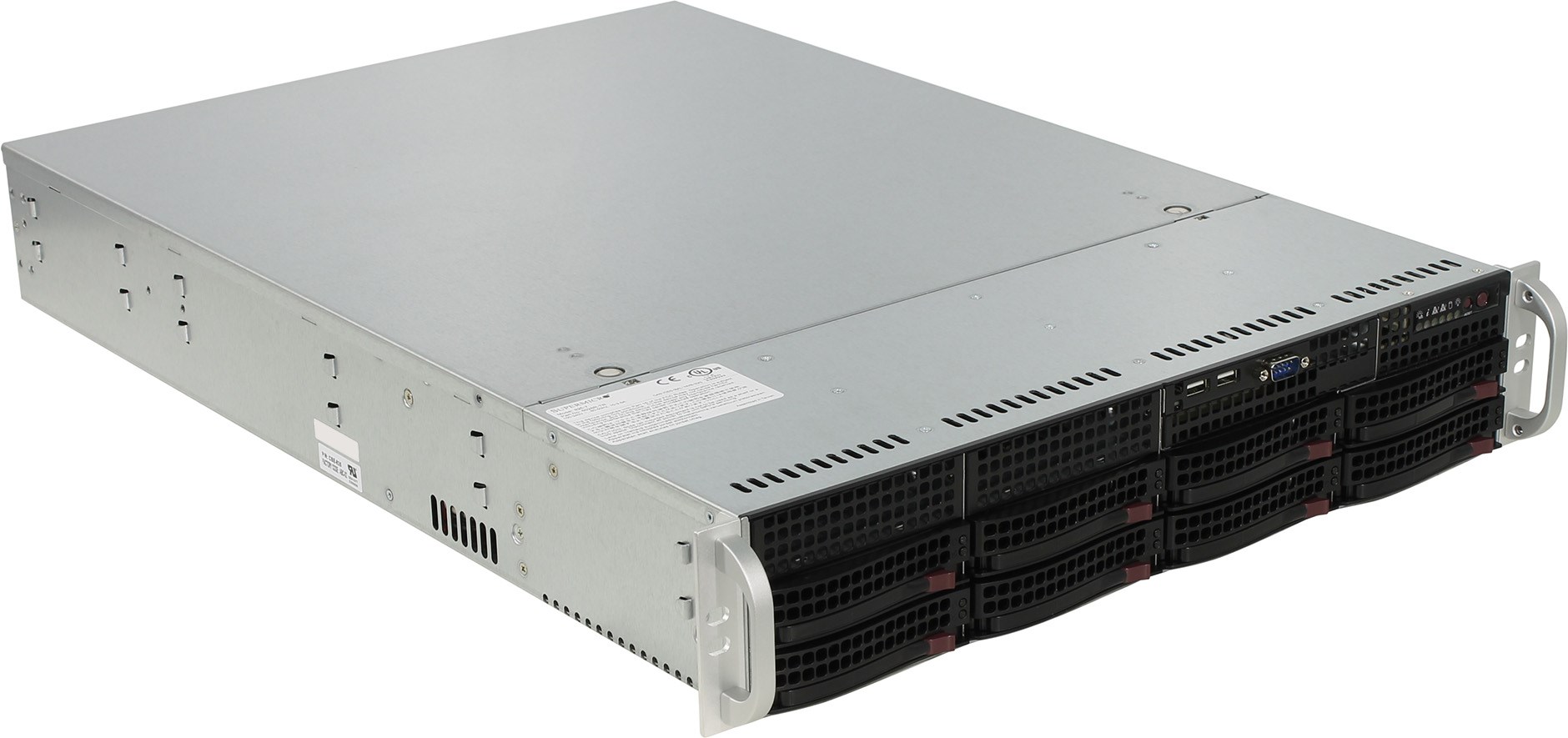 Платформа Supermicro SuperServer 2U 6029P-TRT noCPU(2)Scalable/TDP 70-205W/ no DIMM(16)/ SATARAID HDD(8)LFF/ 2x10GbE/ 6xLP, M2/ 2x1000W