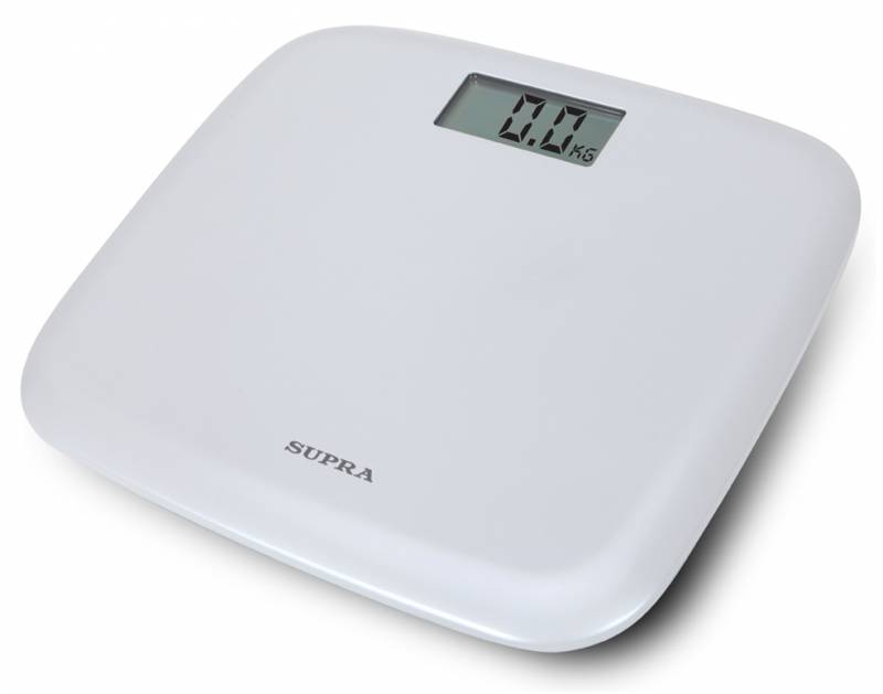 Весы напольные электронные Supra BSS-6050 белый макс.150кг