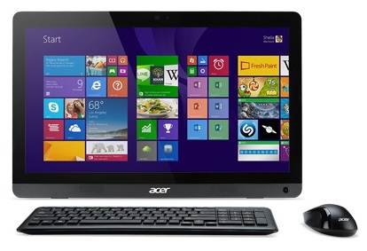 Моноблок Acer Aspire ZC-606 19.5"(1600x900) NonTouch, Intel Pentium J2900 (2.41 GHz), 4GB DDR3 1600 MHz (1*4GB, 2*slots), HDD 1TB 7200prm, Intel HD, D