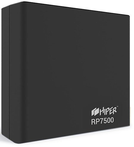 Портативный аккумулятор Hiper RP7500 BLACK (7 500 mAh), RP7500_BLACK