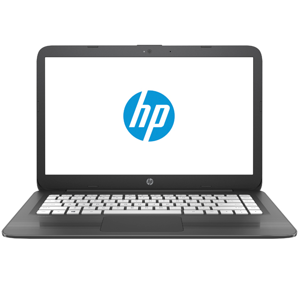 Ноутбук HP Stream 14-ax009ur Celeron N3060/2Gb/SSD32Gb/Intel HD Graphics 400/14"/HD (1366x768)/Windows 10 64/grey/WiFi/BT/Cam