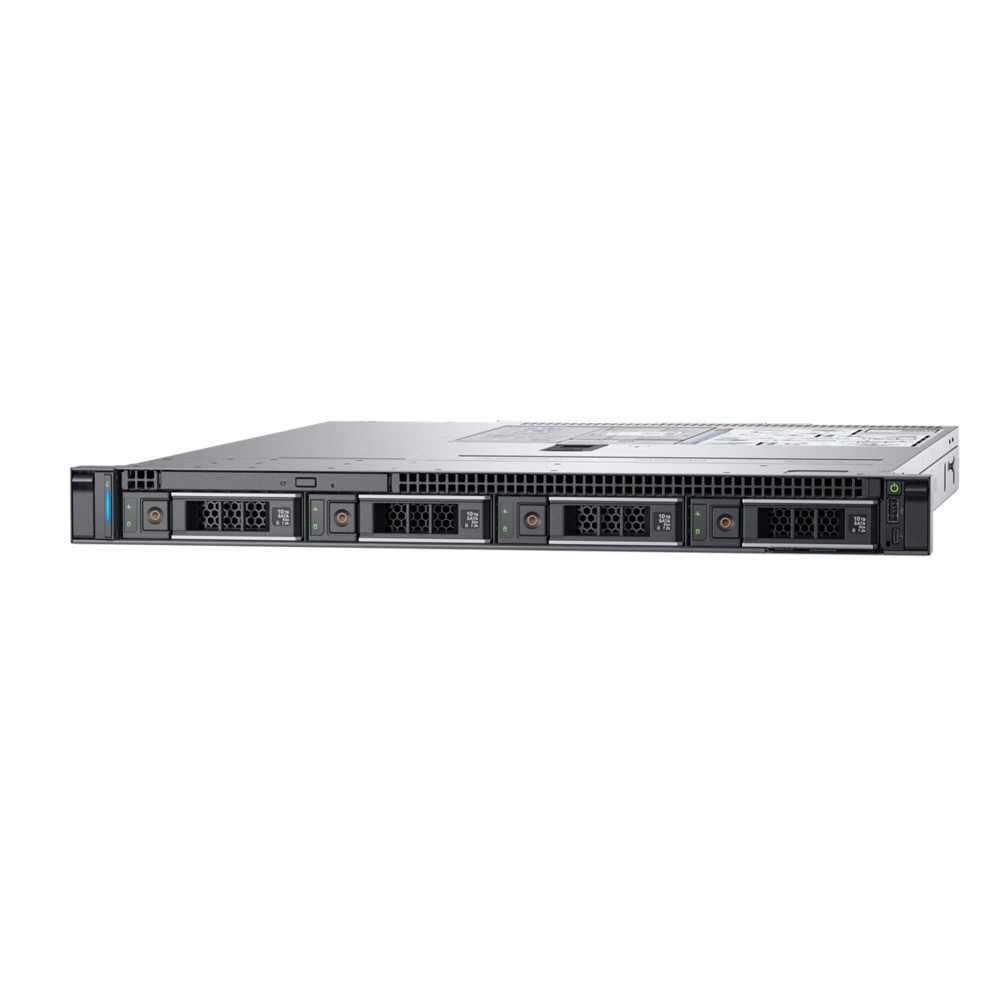 Сервер Dell PowerEdge R340, Xeon E-2224 (3.4GHz, 4C), No Memory, No HDD (up to 8x2.5"), PERC H330+, DVD+/-RW, Integrated DP 1Gb LOM, Riser 1FH+1LP, iD