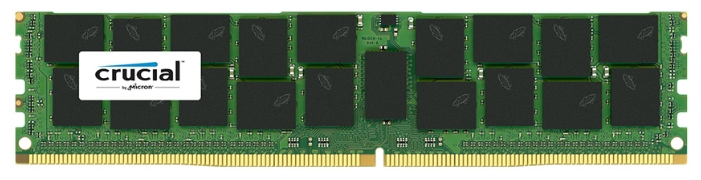Память DIMM 16Gb DDR4 2133MHz Crucial ECC RTL Reg 1.2V, CT16G4RFD4213