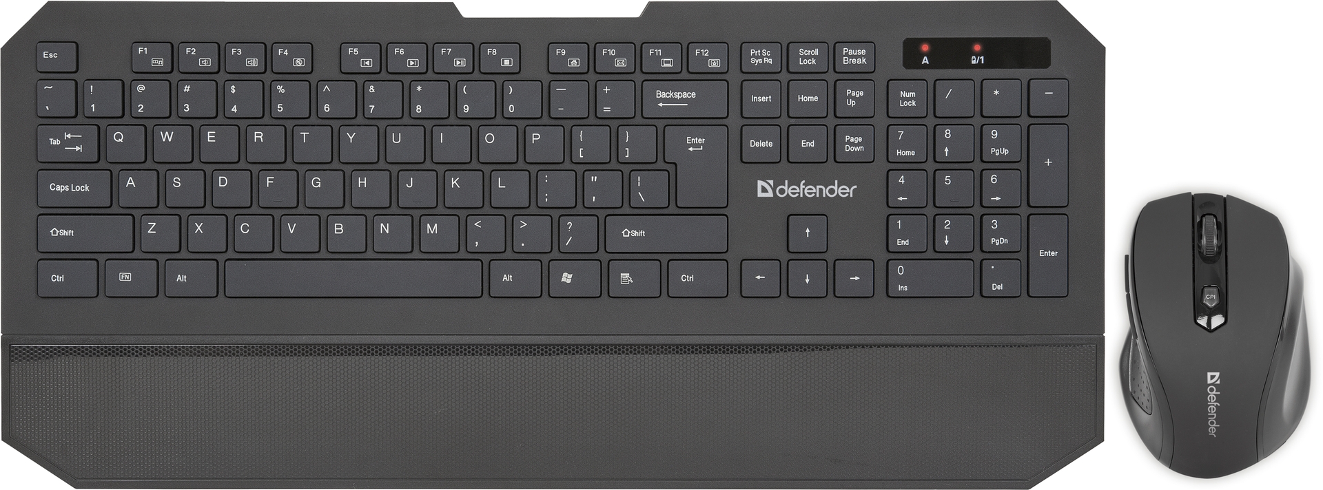 Клавиатура,Defender Berkeley C-925 ,Black, (kbd+mouse) Wireless