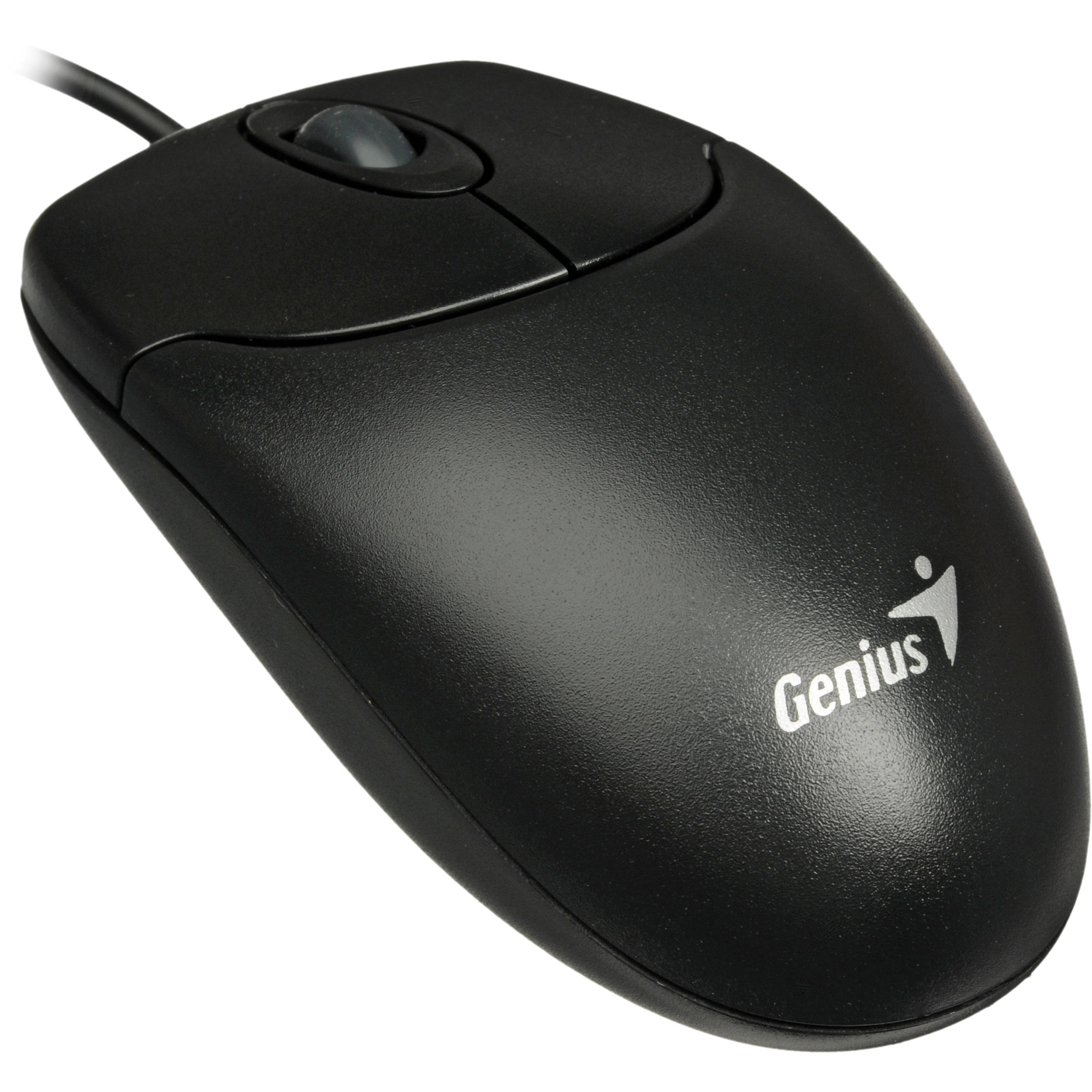 Мышь Genius NetScroll 120 V2, проводная USB,  оптическая, 1000dpi, 3 кнопки, Black, 31010235100