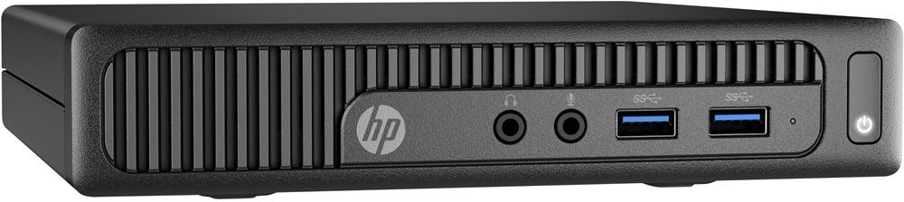 Настольный компьютер HP 260 G2 DM, Intel Core i3 6100U, 2300 МГц, 4096 Мб, 500 Гб, Intel HD Graphics 520, 1000 Мбит/с, Windows 7 Professional (64 bit)
