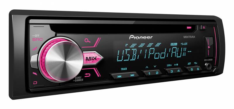 Автомагнитола CD Pioneer DEH-X2900UI 1DIN 4x50Вт