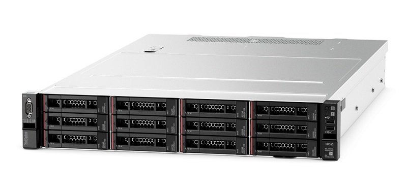 Сервер Lenovo TS ThinkSystem SR550 Rack 2U,Xeon Silver 4110 8C (2.1GHz/85W),16GB/1.2V RDIMM(upto12),2x300GB 2,5" HDD(upto8/16),SR 930-8i (2GB Flash)