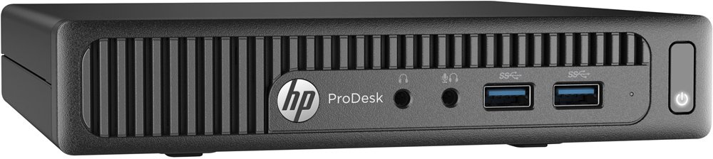 Системный блок HP ProDesk 400 G2 Mini Pentium G4400T,4GB DDR4-2133 SODIMM (1x4GB),500GB 7200 RPM,USB Slim kbd,USBmouse,Stand,BCM 802.11n BTWin10Pro+Wi