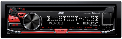 Автомагнитола CD JVC KD-R784BT 1DIN 4x50Вт