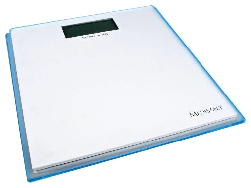 Весы напольные электронные Medisana ISB макс.180кг белый/голубой