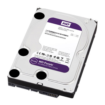 Жесткий диск,3000 GB,WD,Serial-ATA-III,64MB Cache, Purple, WD30PURX