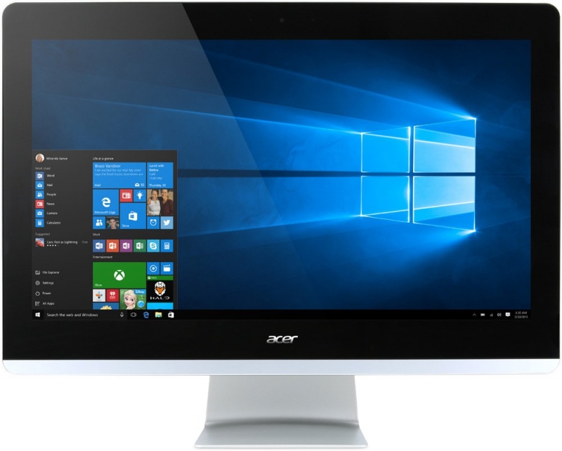 Моноблок Acer Aspire Z3-711 (23.8" 1920x1080, Intel Core i3 4005u 1.70GHz , 4Gb, 500Gb, DVD-RW, WiFi), DQ.B0AER.005