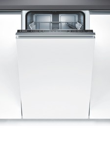 Встраиваемая посудомоечная машина BOSCH SPV40E10RU, 45x57x82см, 9 комплектов посуды, класс энергопотребления A, таймер от 3 до 9 часов, SPV40E10RU
