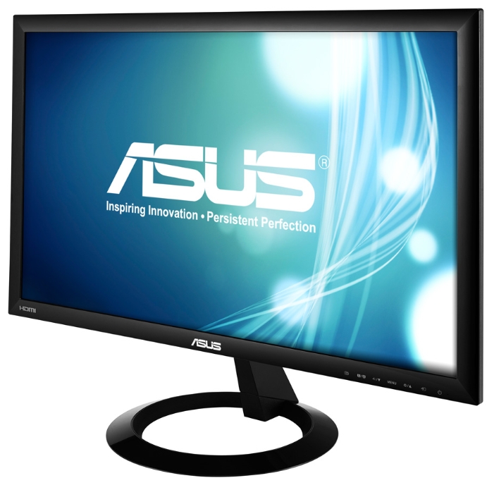 Монитор ASUS VX228H 21.5" Wide LED monitor, 16:9, Full HD 1920 x 1080, 1ms (GtG), 250 cd/m2 ,80 M:1,170°(H),160°(V), D-Sub, HDMIx2, speakers 1Wx2, Ken