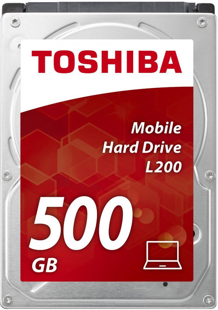 Жесткий диск Toshiba SATA-III 500Gb HDWJ105EZSTA L200 (5400rpm) 8Mb 2.5" Rtl