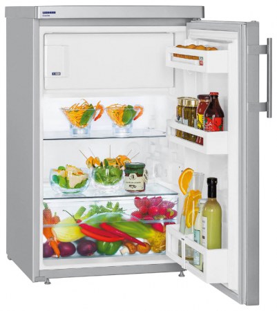 Холодильник Liebherr Tsl 1414-21 088, 107/15 л, однокамерный, верхняя морозильная камера, серебристый