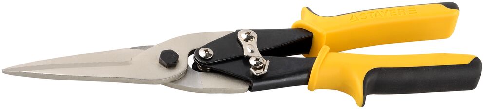 Ножницы STAYER по металлу, универсальные прямые, 290мм, 23185-29