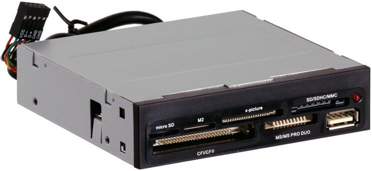 Card Reader,Ginzzu GR-136UB , (USB 2.0 3.5" int)