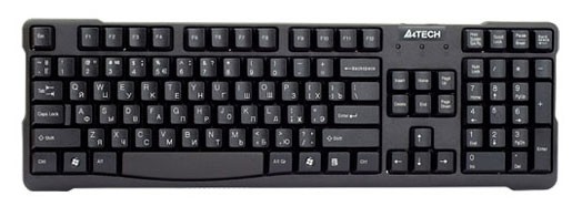 Клавиатура,A4 Tech KR-750B Keyboard USB,Black
