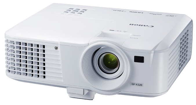 Проектор Canon LV-X320 (DLP, XGA 1024x768, 3200Lm, 10000:1, HDMI, LAN, MHL, 1x10W speaker, 3D Ready