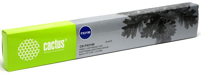 Картридж,Cactus ленточный CS-FX2190 , черный для Epson FX-2190/LQ-2090