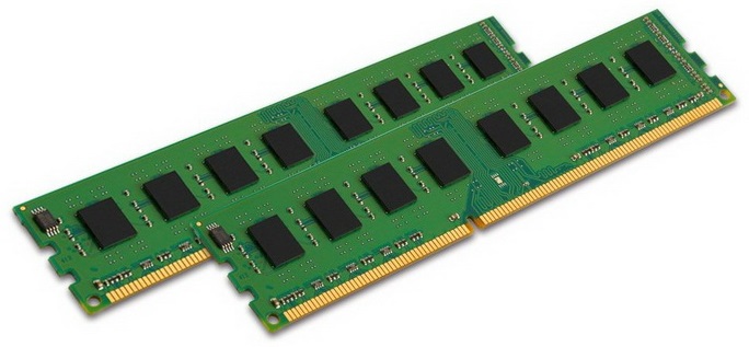Память DIMM 16 GB 1600MHz DDR3 Non-ECC CL11 (Kit of 2), Kingston, KVR16N11K2/16