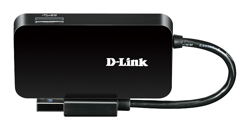 Концентратор D-LINK DUB-1341 (4-Port Super Speed USB 3.0 Hub)