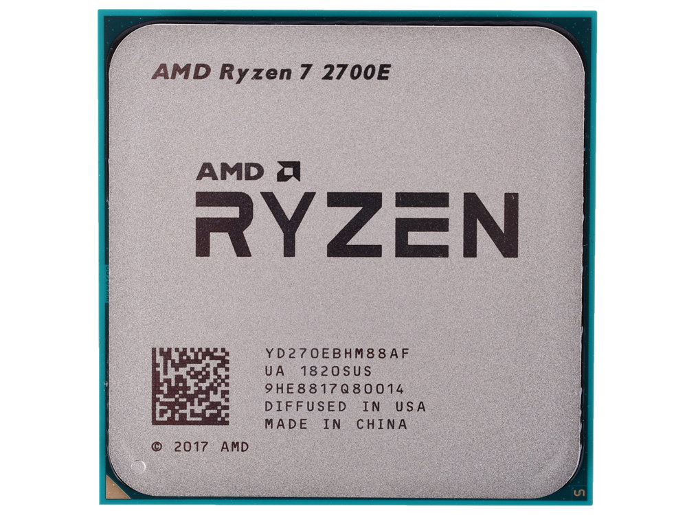 Процессор AMD Ryzen 7 PRO 2700E OEM <45W, 8C/16T, 4.0Gh(Max), 20MB(L2+L3), AM4> (YD270EBHM88AF)