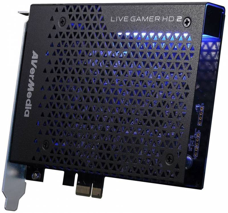 Карта видеозахвата Avermedia Live Gamer HD2 GC 570, подключение к ПК через PCI-Express, поддержка режима 1080p, вход HDMI
