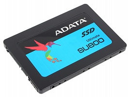 Твердотельный накопитель ADATA 256GB SSD SU800 TLC 2.5" SATAIII 3D NAND / without 2.5 to 3.5 brackets, ASU800SS-256GT-C