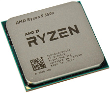 Процессор AMD Ryzen 5 5500, Socket-AM4, 3600МГц,  ядер: 6 