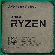 Процессор AMD Ryzen 5 4600G, Socket-AM4, 3700МГц,  ядер: 6 