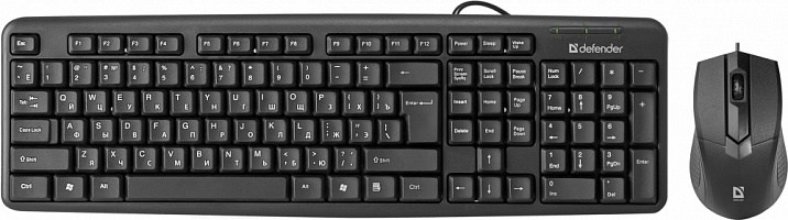 Клавиатура + мышь DEFENDER 6663 Dakota C-270 