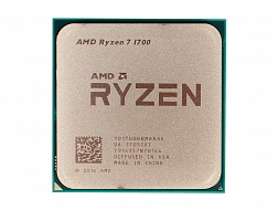Процессор AMD Ryzen 7 1700, Socket-AM4, 3000МГц,  ядер: 8,  OEM 