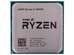 Процессор AMD Ryzen 5 2600X, Socket-AM4, 3600МГц,  ядер: 6,  OEM 