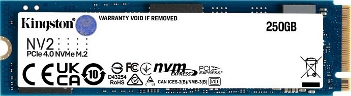 Твердотельный накопитель KINGSTON  SNV2S/250G, 250Gb,  PCI-E x4 