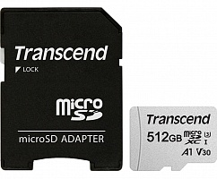 Карта памяти TRANSCEND 6650 TS512GUSD300S-A 