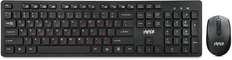 Клавиатура + мышь HIPER 6663 OSW-3000 