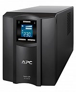 Источник бесперебойного питания APC Smart-UPS C 1000VA LCD, Мощность: 1000 