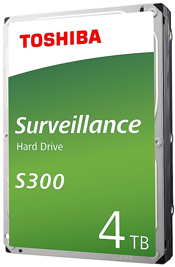 Жесткий диск HDD Toshiba SATA3 4Tb Surveillance S300 (SMR) 5400  256Mb  (analog HDWT740UZSVA), HDWT840UZSVA