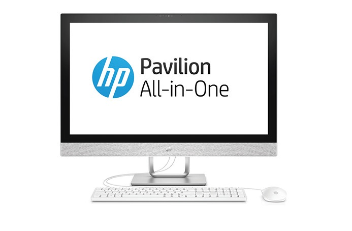 Моноблок HP Pavilion 27-r007ur   27"(1920x1080)/Intel Core i5 7400T(2.4Ghz)/8192Mb/1000Gb/DVDrw/Int:Intel HD Graphics 630/Cam/BT/WiFi/war 1y/10kg/bliz