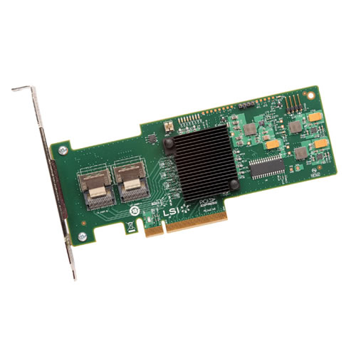 Контроллер LSI MegaRAID SAS9240-8I (PCI-E 2.0 x8, LP) SGL (SAS6G, RAID 0,1,10,5, 8port (2*intSFF8087), Каб.отдельно), LSI00200, L5-25083-05